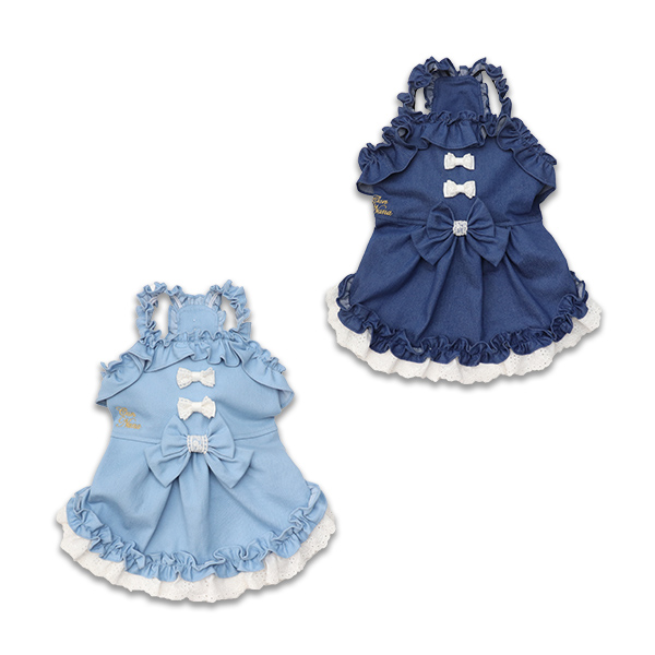 1181ストレッチデニムキャミワンピース【2026春新作ウエア】