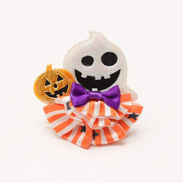 HLB-002ハロウィンバレッタリボン【2025秋冬・シーズナル】【ハロウィン】