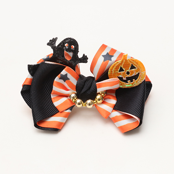 HLB-001ハロウィンバレッタリボン【2025秋冬・シーズナル】【ハロウィン】