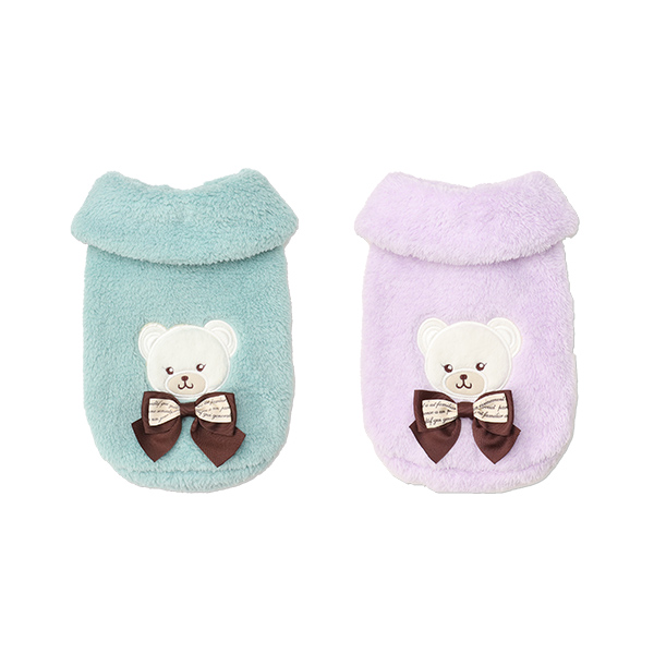 1172くまリボンボアジャケット【2025冬新作ウエア】