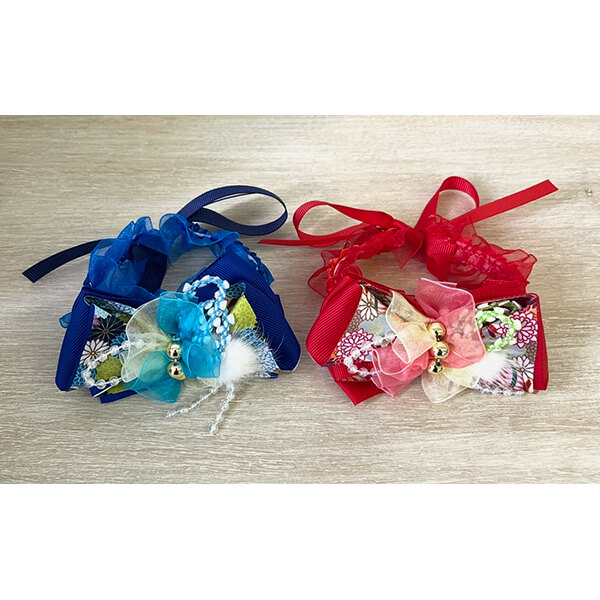 【20％OFF★】華やか新春フリルネックチョーカー(12本入)【2025秋冬・シーズナル】【クリスマス・お正月】