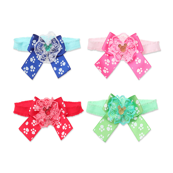 PNR024 足跡リボン・プチプラシュシュ（12本入)【2026春サロン】